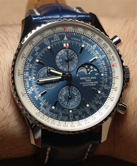 breitling navitimer 1461 aurora blue limited edition|breitling gmt chronograph.